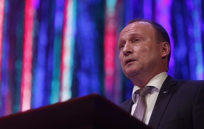 Neujahrsempfang der IHK in der Schwabenlandhalle._34