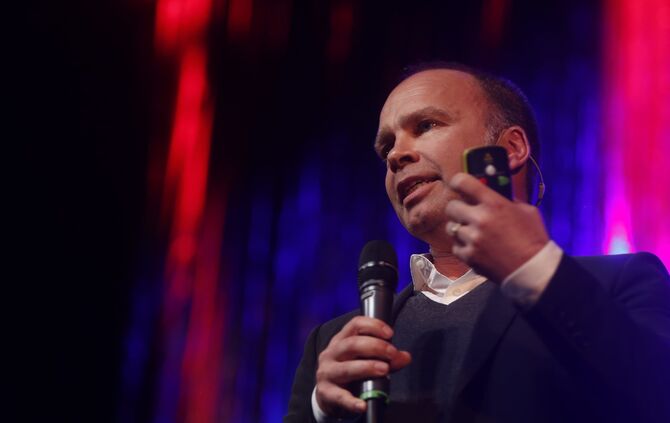 Neujahrsempfang der IHK in der Schwabenlandhalle._43