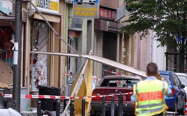 Festnahme nach Bombenexplosion Köln