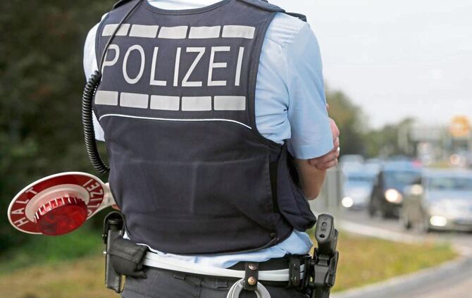 Polizeikontrolle in Waiblingen Symbolbild