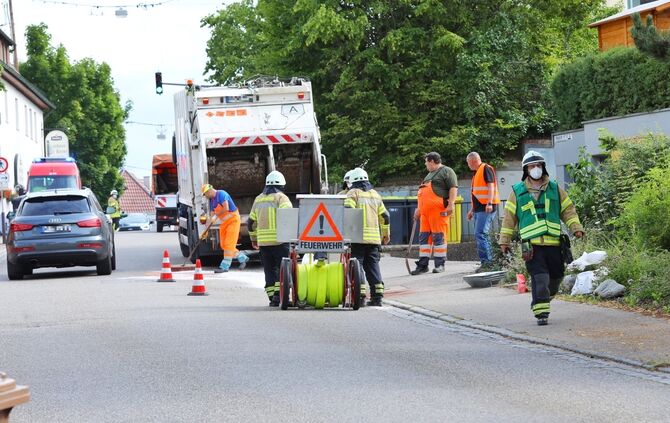 Feuerwehr Fellbach Öl
