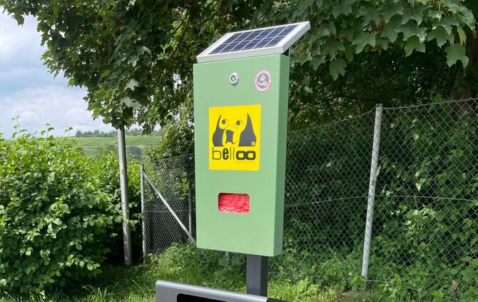 Digitaler Hundetütenspender