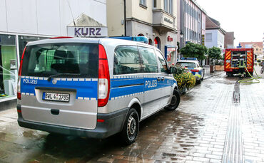 Tatort Markstr. Winnenden: nach vorangegangener Schlägerei, 02.08.2021.