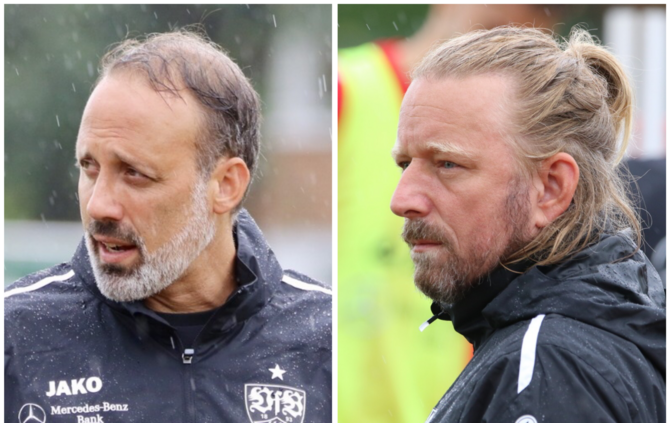Pellegrino Matarazzo und Sven Mislintat