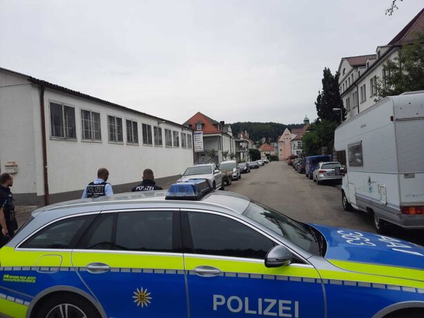 Polizei-Großeinsatz in Schwäbisch Gmünd
