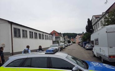 Polizei-Großeinsatz in Schwäbisch Gmünd