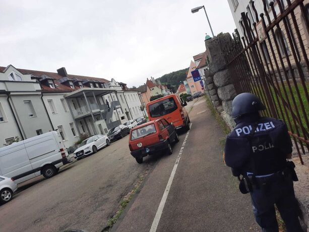 Polizei-Großeinsatz in Schwäbisch Gmünd - Nachrichten - Zeitungsverlag Waiblingen