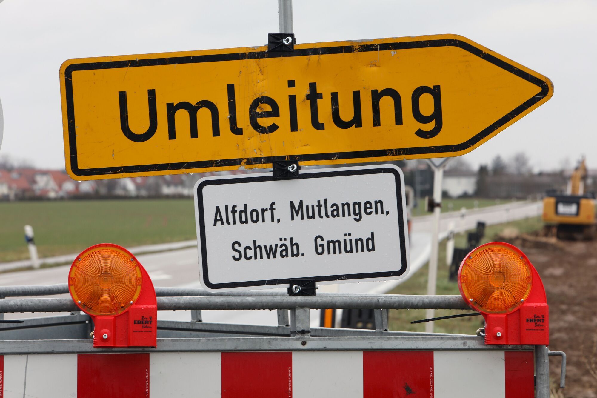 Ortsdurchfahrt Alfdorf seit zwei Jahren gesperrt Arbeiten im Juni