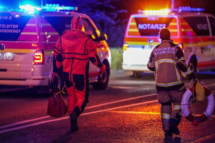 Wendlingen: Grosse Suchaktion nach vermisster Person im Neckar