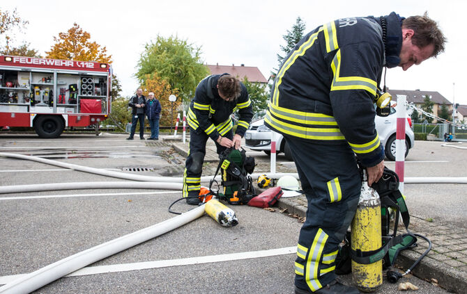 Große Feuerwehrübung bei Stihl Neustadt - Bild 36_30