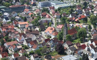 Blick auf Welzheim