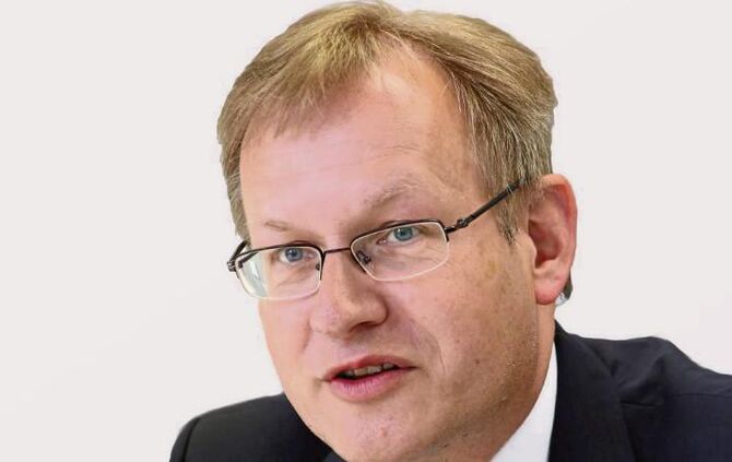 Redaktionsbesuch Regierungspräsident Johannes Schmalzl