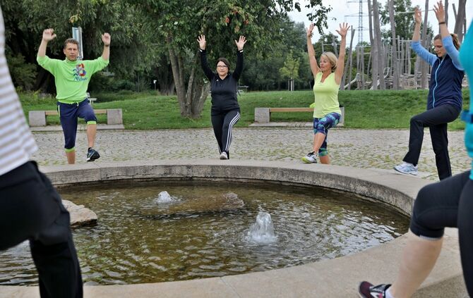 Fit im Park