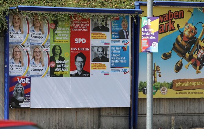 Bundestagswahlplakat