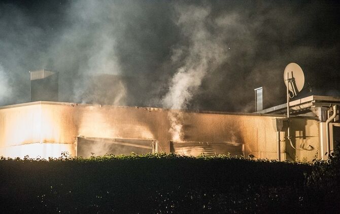 Wohnung brennt in Welzheim_34