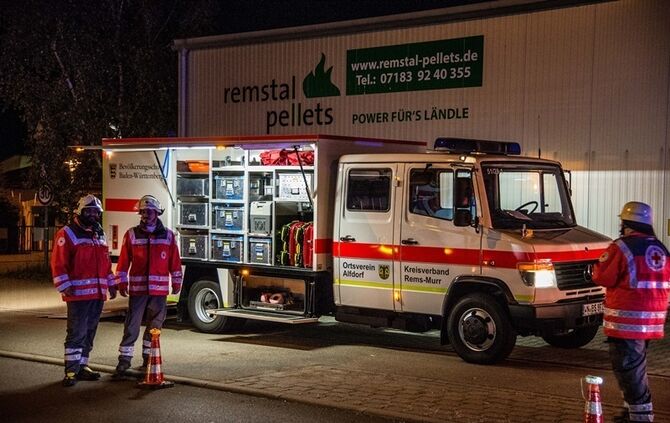 Wohnung brennt in Welzheim_40