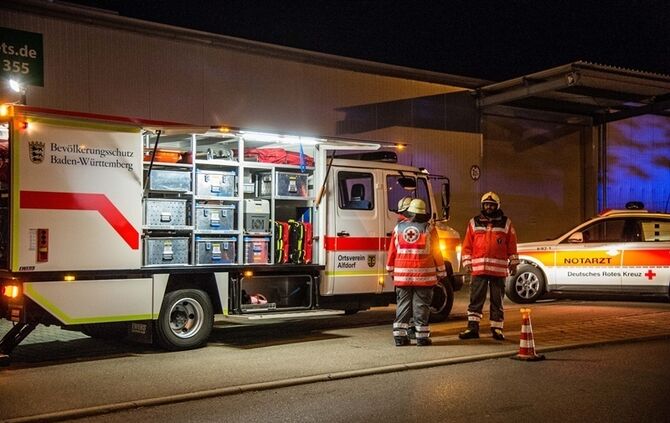 Wohnung brennt in Welzheim_41