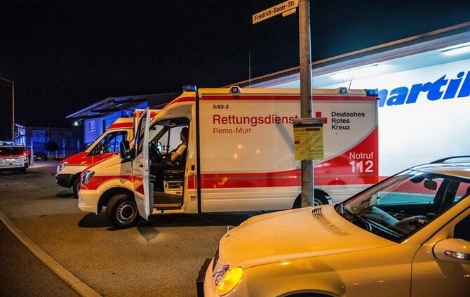 Wohnung brennt in Welzheim_42