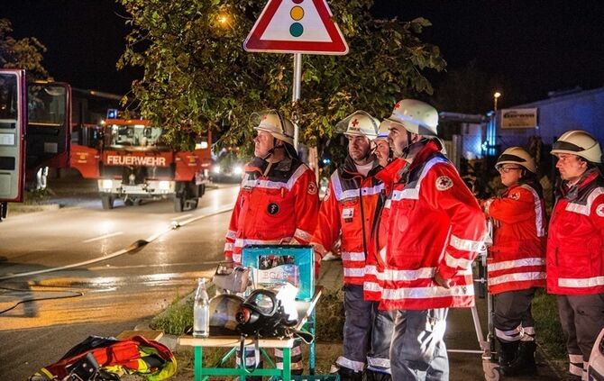 Wohnung brennt in Welzheim_48