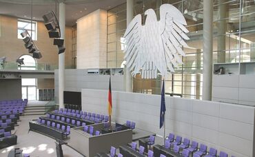 Bundestag Bundestagswahl Symbol Symbolfoto Symbolbild