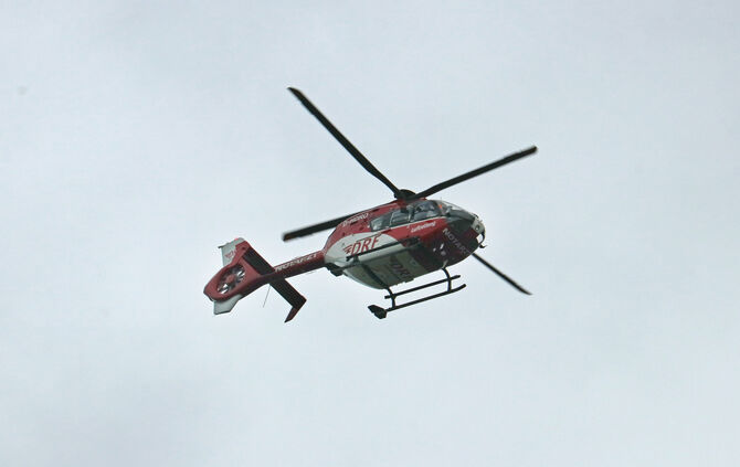 Rettungshubschrauber DRF Helikopter rettung symbol symbolbild symbolfoto
