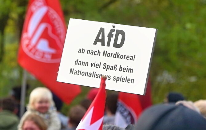 Demonstartion gegen den AFD-Landesparteitag_23