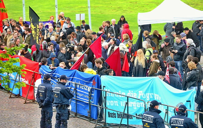 Demonstartion gegen den AFD-Landesparteitag_18