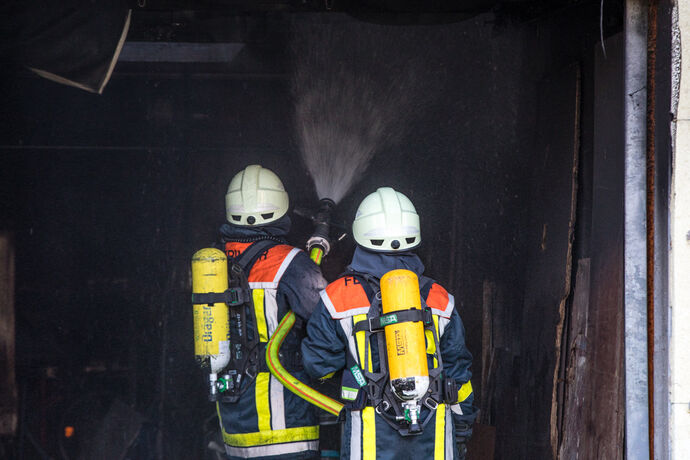 Autobrand, Dieselstr., Korb, 25.08.2021.