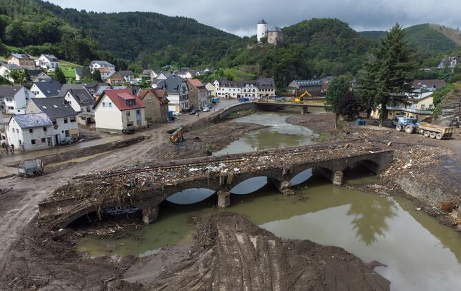 Sechs Wochen nach der Flut im Ahrtal
