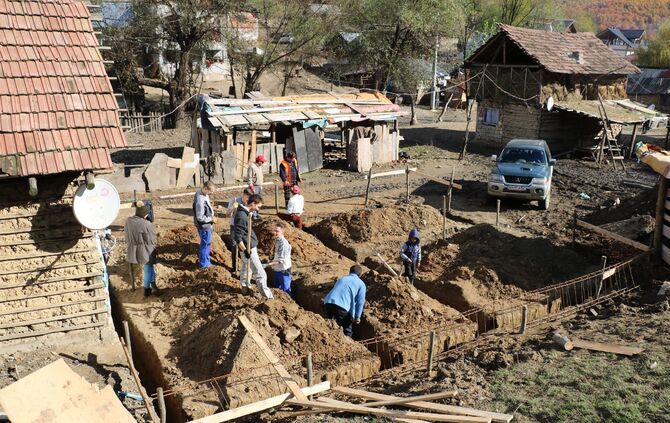 Aufnahmen von der Baustelle in Rumänien_9