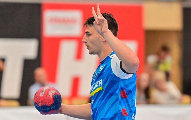 Egon Hanusz, neuer Spielmacher des TVB Stuttgart.