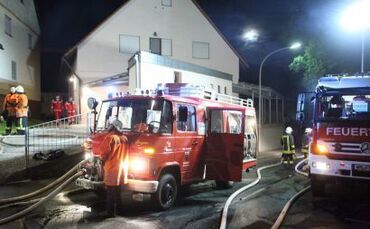 Brand Schornbach 14.06.2011 ca 1:00 Uhr Berglenstrasse