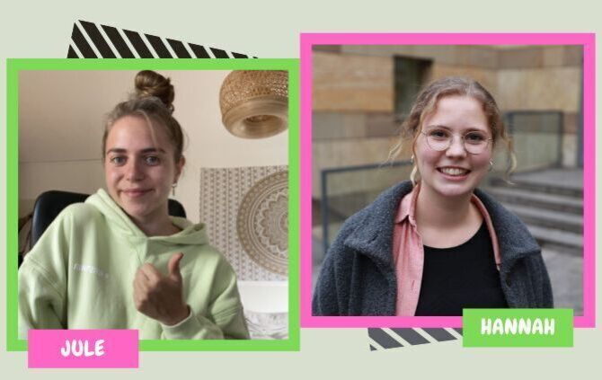 Einstieg ins Berufsleben Jule Ulmer Hannah Kramer