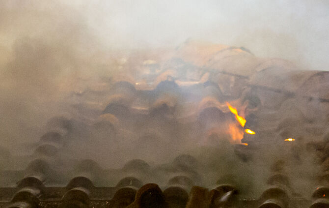 Garagenbrand weitete sich aus - Bild 05_5