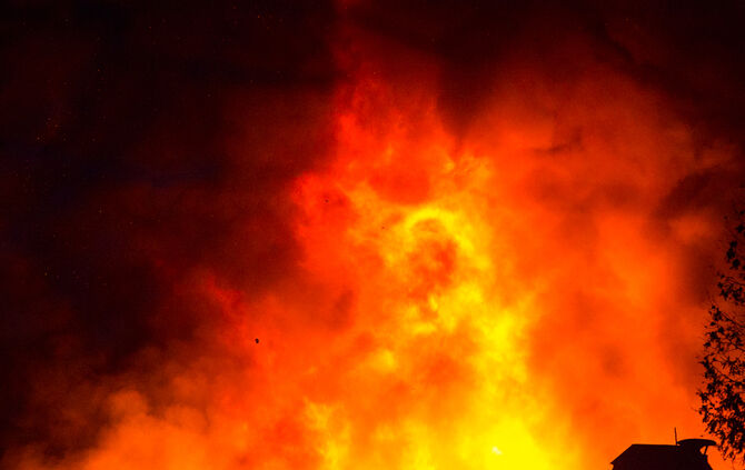 Großbrand in Rommelshausen - Bild 01_45