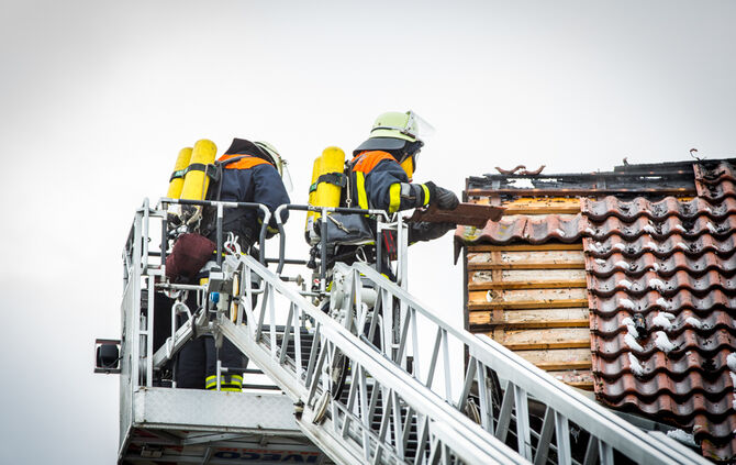 Dachstuhlbrand in Stetten_8