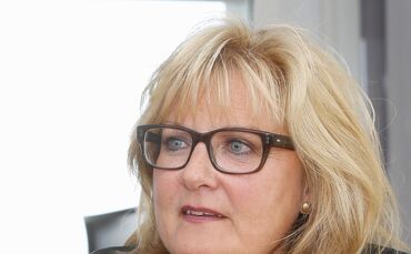 Dürr Waiblingen Rathaus. Erste Bürgermeisterin Christiane Dürr ist 100 Tage im Amt