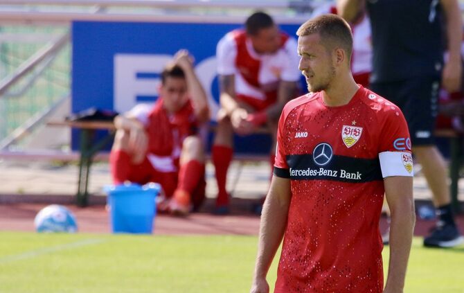 Abwehrspieler Waldemar Anton.