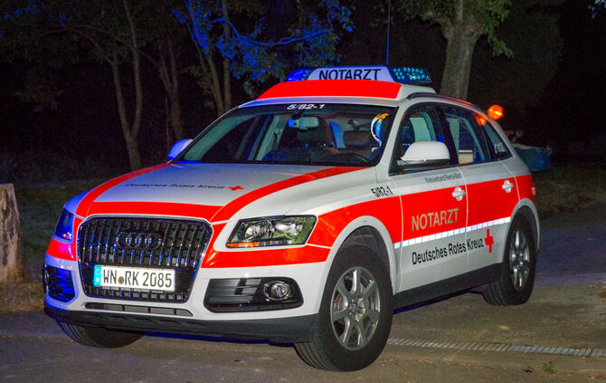 Zwei Leichtverletzte bei Schuppenbrand - Bild 01_2