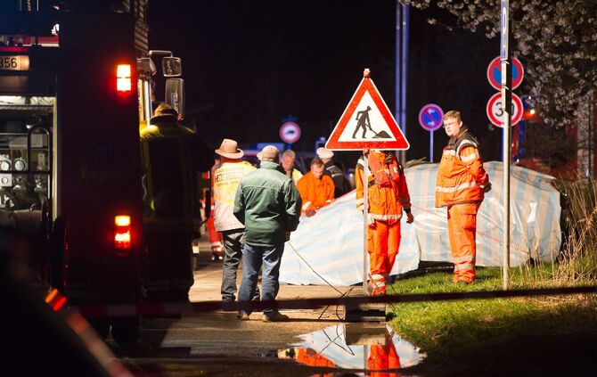 Autowrack mit Leiche im Plüderhäuser Badesee_9