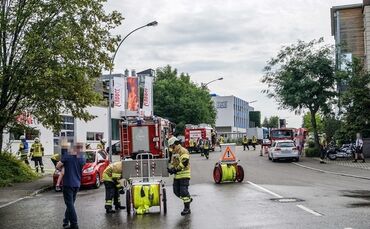 Fellbach-Schmiden: Dachbrand in Rohbau