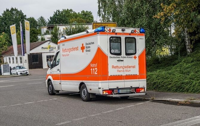 Fellbach-Schmiden: Dachbrand in Rohbau