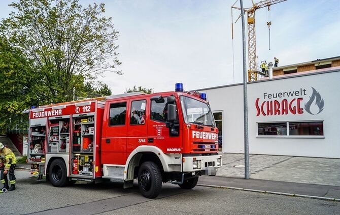 Fellbach-Schmiden: Dachbrand in Rohbau