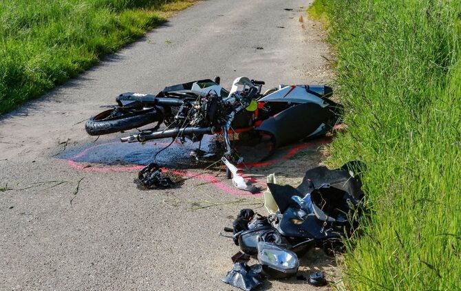 Motorradunfall Oberberken_8
