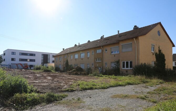 Baugrundstück mit Leerstand