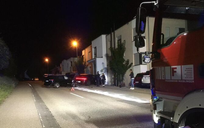 Unfall Korber Straße