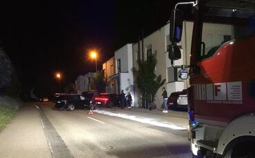 Unfall Korber Straße