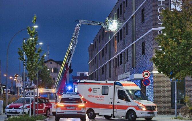 Personenrettung Feuerwehr Fellbach