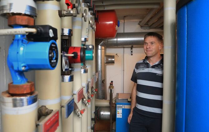 Heizung SSV Hohenacker