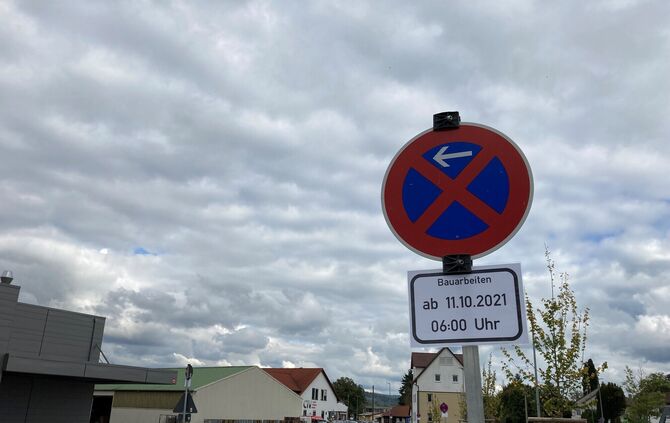 Heinkelstraße Halteverbot